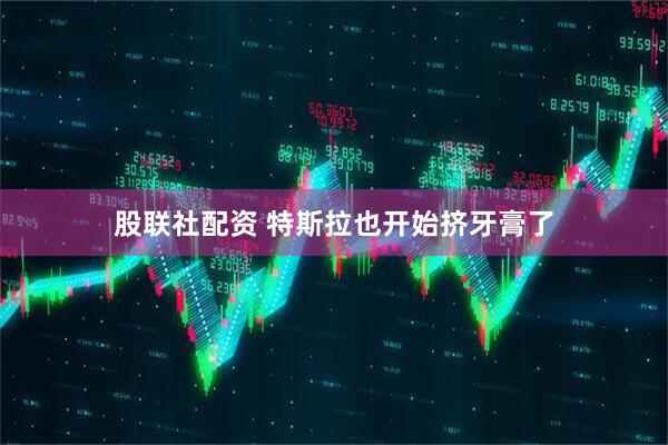 股联社配资 特斯拉也开始挤牙膏了
